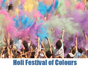 Holi Festival of Colours München 2016. Open Air am 06.08.2016 auf der Galopprennbahn Riem - Color your life... München wird bunt – und das zum 5. Mal! (©Foto: Martin Schmitz)